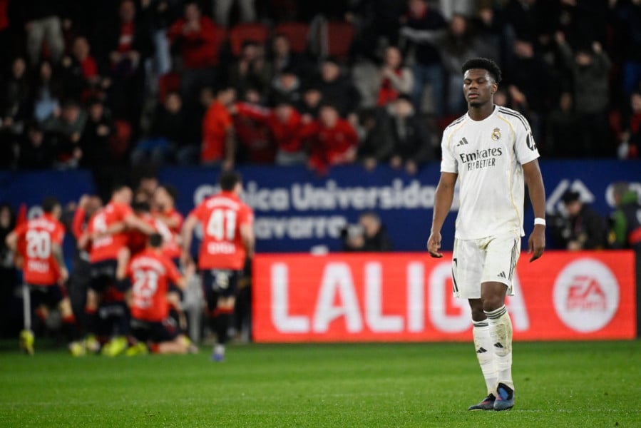 Liga: le Real Madrid battu sur le fil par Osasuna