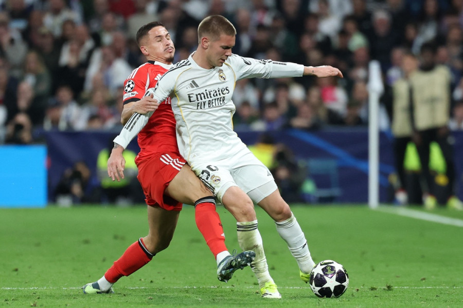 Ligue des champions: le Real bat Benfica 2-1 au retour et file en 8èmes