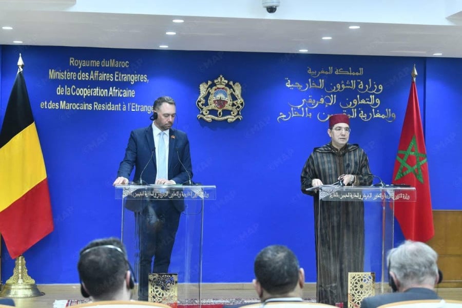 بوريطة ونظيره البلجيكي ماكسيم بريفو