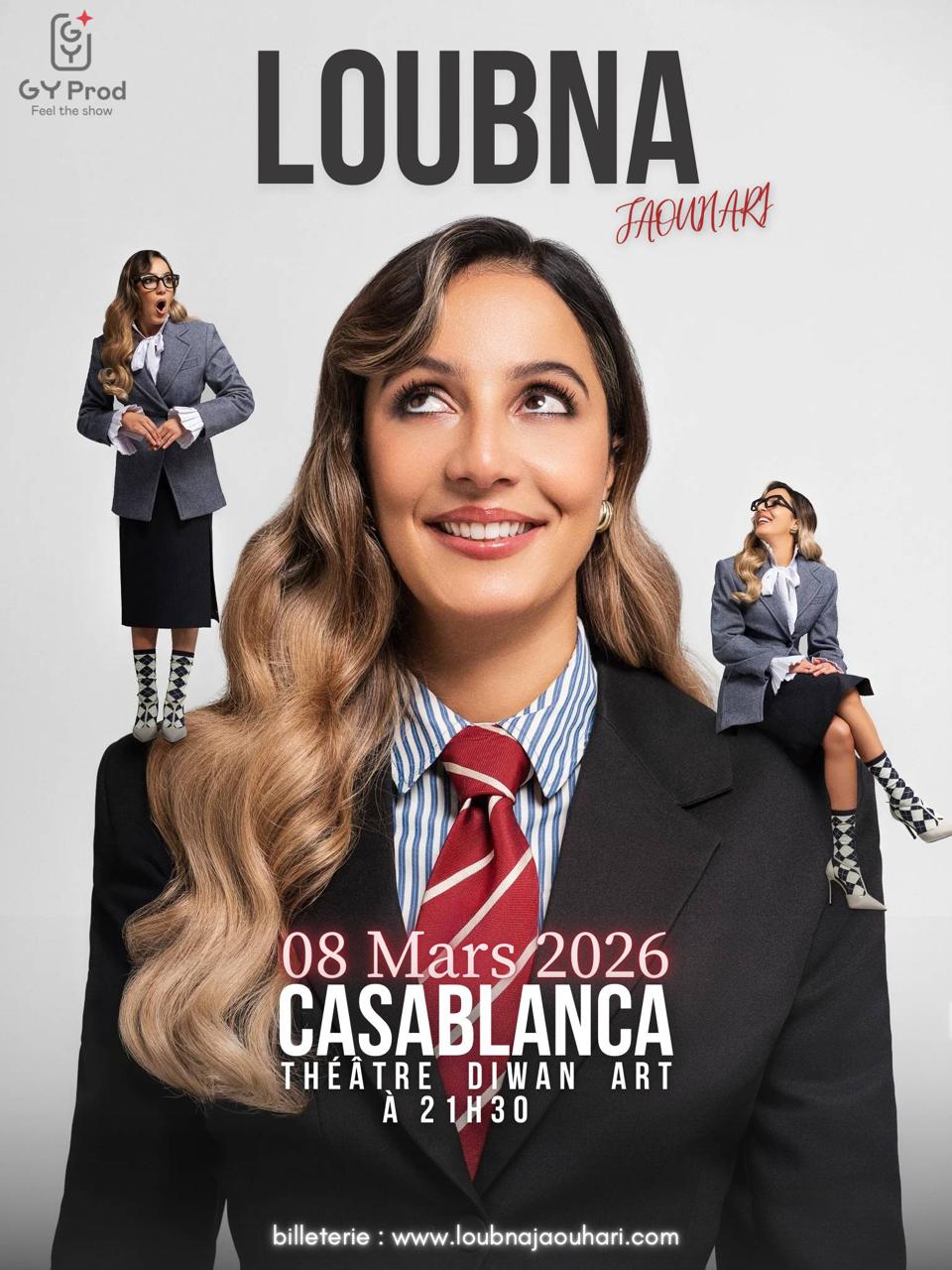 L'humoriste Loubna Jaouhari 