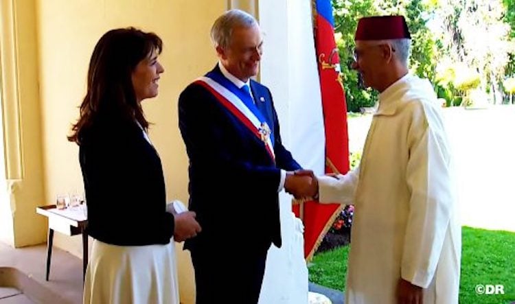 M. Talbi El Alami reçu par le nouveau président chilien