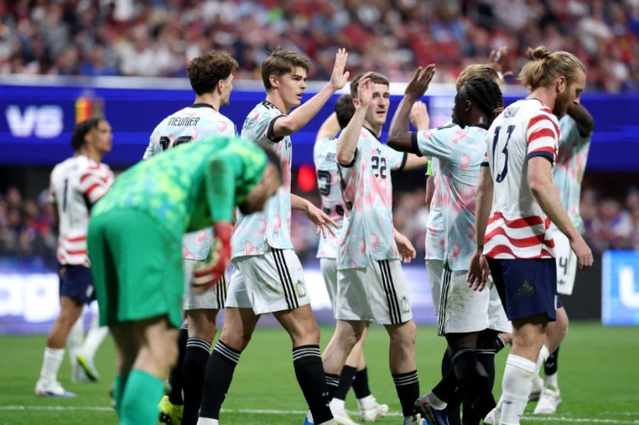 Match: Etats Unis-Belgique