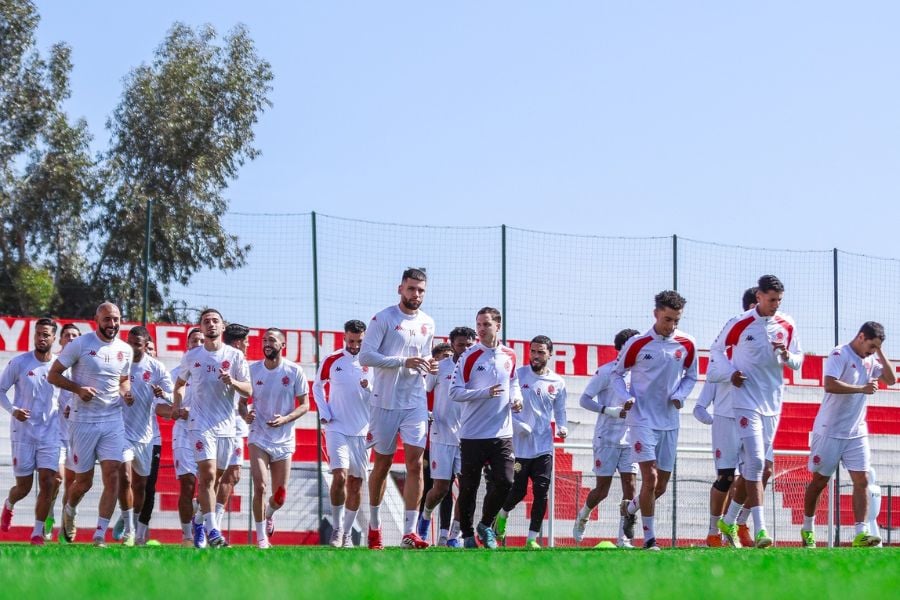 تدريبات نادي الوداد الرياضي