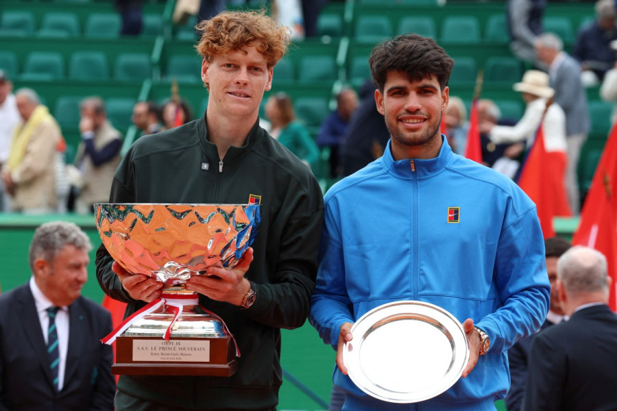 Tennis: Sinner bat Alcaraz en finale de Monte-Carlo et redevient N.1 mondial