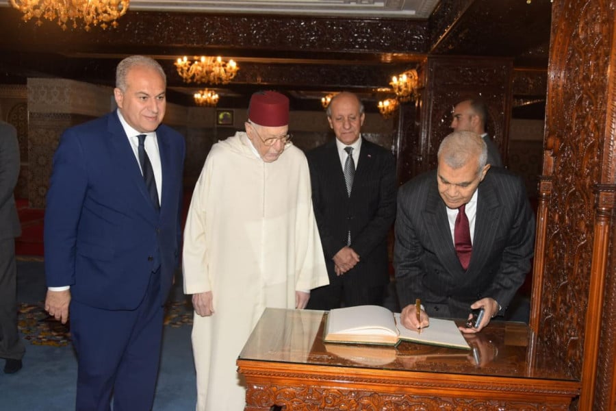 رئيس مجلس الشيوخ المصري يشيد بعمق العلاقات المغربية المصرية