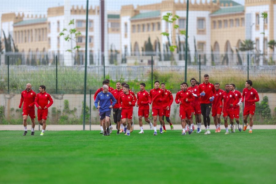 من تدريبات الوداد الرياضي