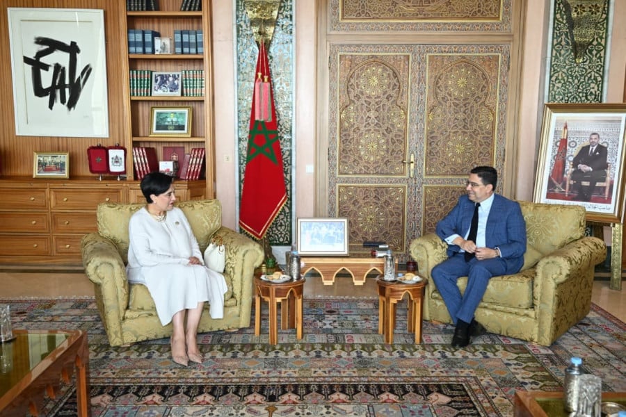 Nasser Bourita- Mme Gabriela Sommerfeld