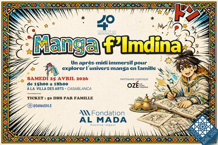 “Manga F’lmdina” : immersion japonaise au cœur de Casablanca pour les familles