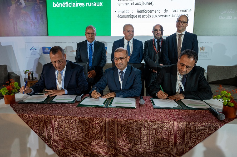 Crédit Agricole du Maroc–CDP: signature d’un partenariat stratégique au SIAM 2026 à Meknès