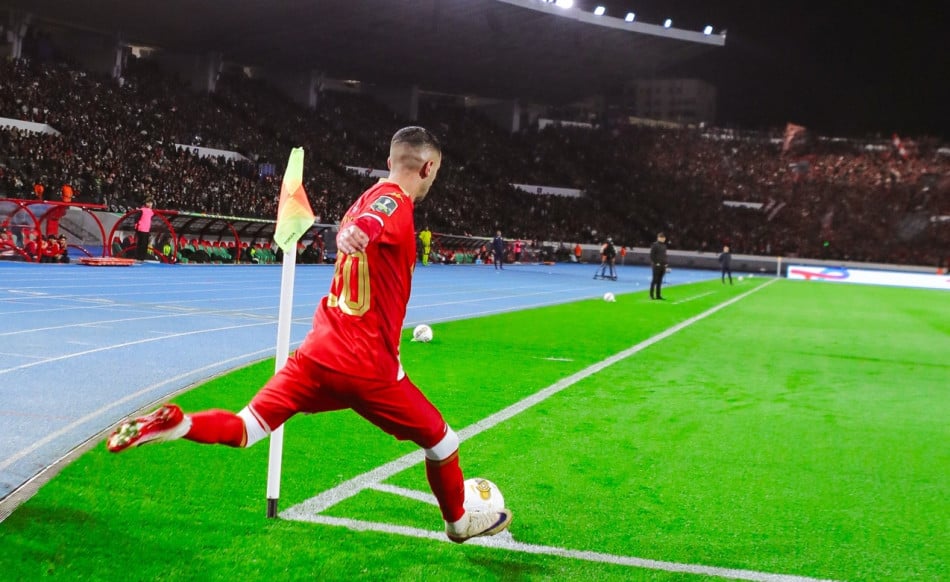 Left-footed players
