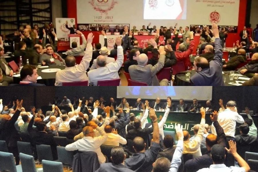 منخرطو الوداد والرجاء