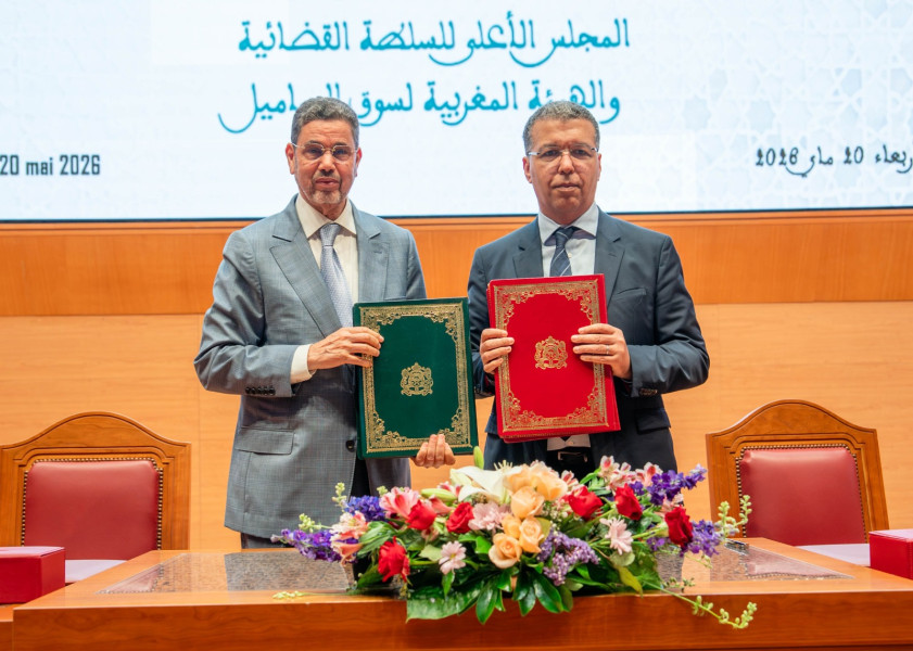 المجلس الأعلى للسلطة القضائية - الهيئة المغربية لسوق الرساميل 