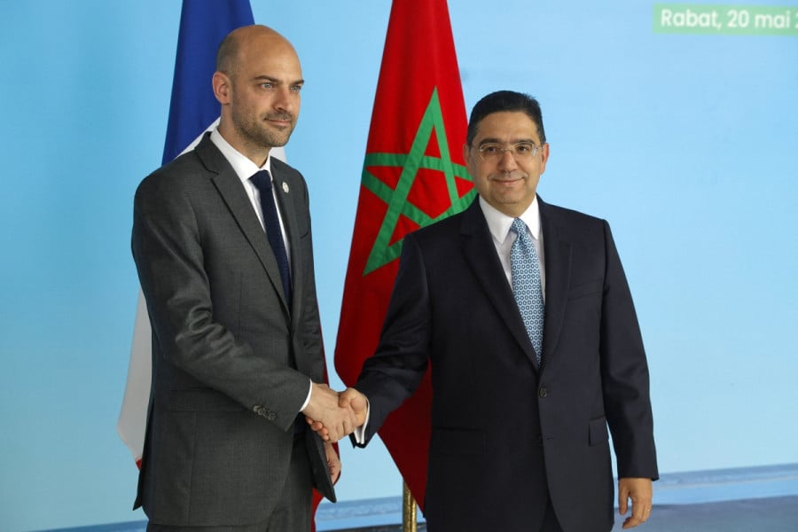 Nasser Bourita et Jean-Noël Barrot