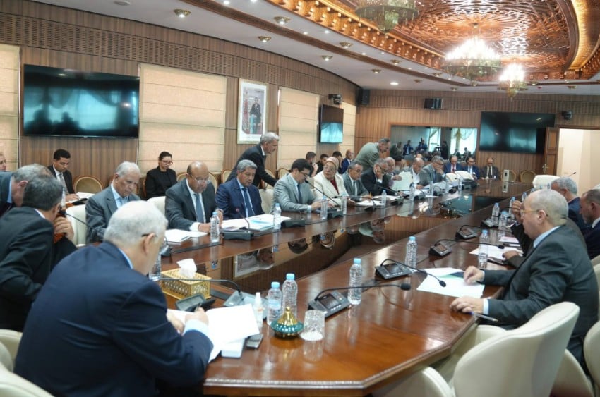 مجلس المستشارين - وزير الداخلية 