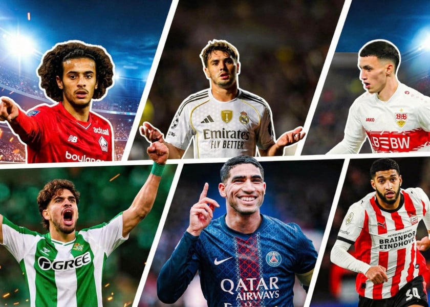 Les joueurs Marocains les plus chers lors de la prochaine Coupe du monde