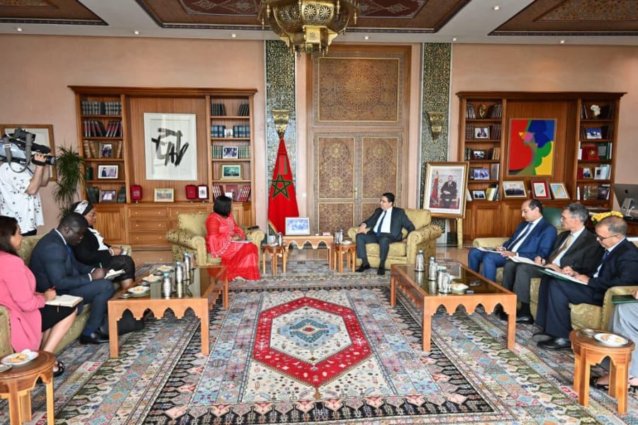 La Commissaire de l'UA chargée du développement économique salue les avancées réalisées par le Maroc, sous le leadership de Sa Majesté le Roi