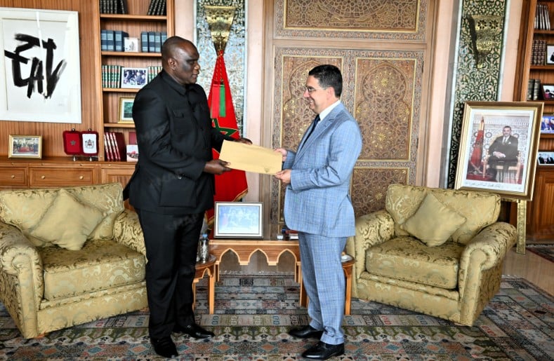 M. Bourita reçoit un envoyé spécial du Président de la République de Gambie porteur d'un message écrit à Sa Majesté le Roi Mohammed VI