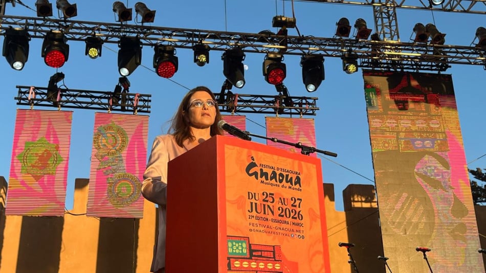 نائلة التازي: مهرجان كناوة يجسد الحوار بين الثقافات ويواصل الاستثمار في الشباب