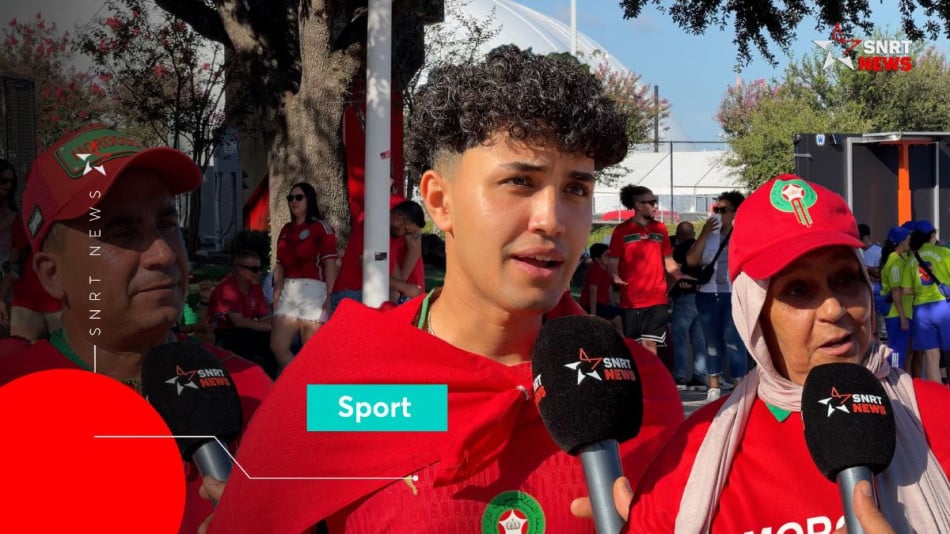 fans des Lions de l'Atlas