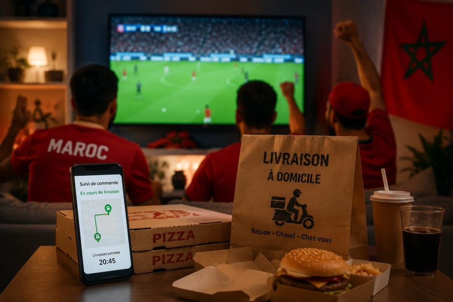 Les Lions jouent, les livreurs et les restaurateurs s'adaptent