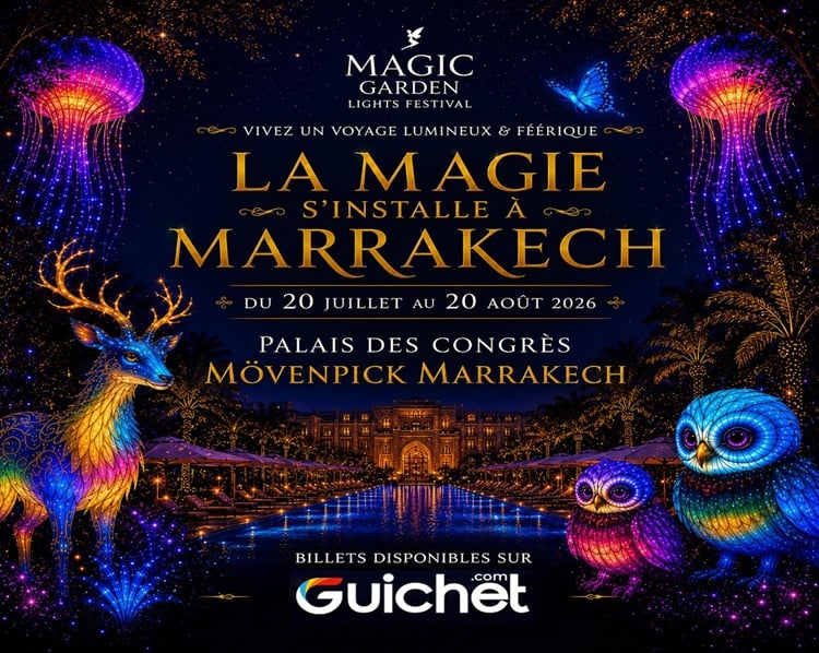 Magic Garden Festival illumine les nuits d'été à Marrakech