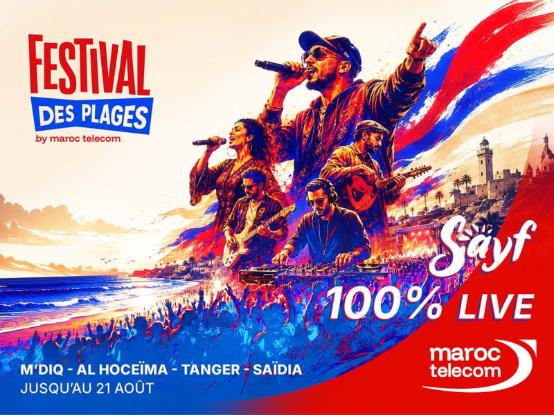 Le Festival des Plages de Maroc Telecom revient du 20 juillet au 21 août