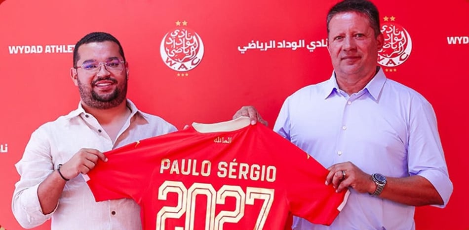 الوداد يعلن تعاقده مع المدرب البرتغالي باولو سيرجيو بريتو