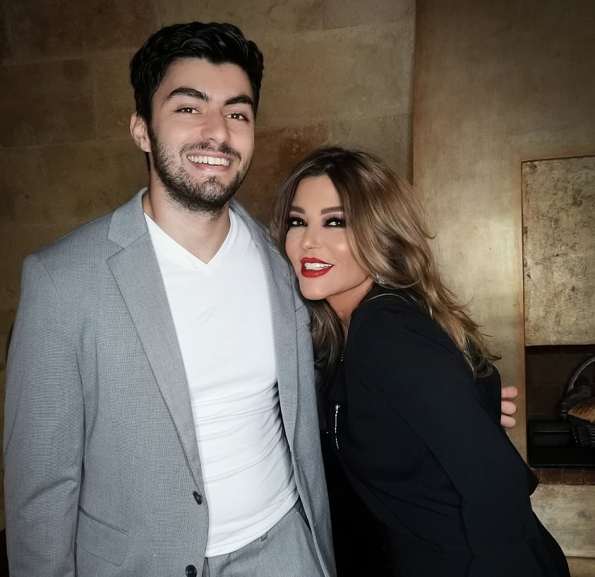 سميرة سعيد وابنها الوحيد شادي 