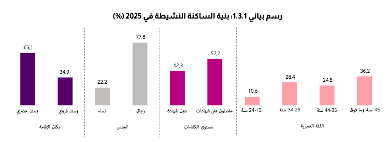 الساكنة النشيطة