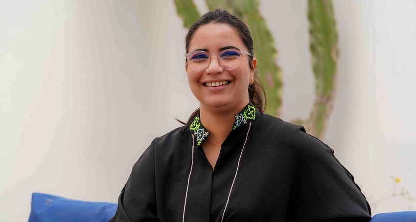 الممثلة هاجر العلوي