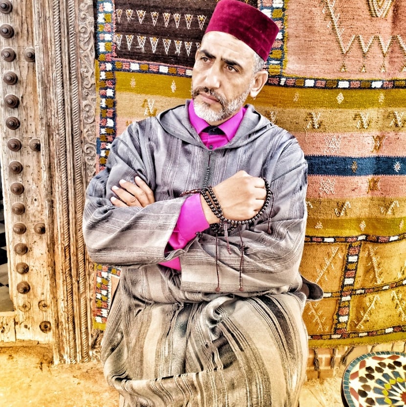 فريد الركراكي في كواليس سلسلة "ليالي الحي القديم"