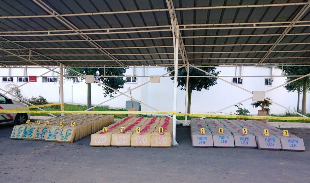 Saisie de 9,5 tonnes de chira à Sidi Allal El-Bahraoui 