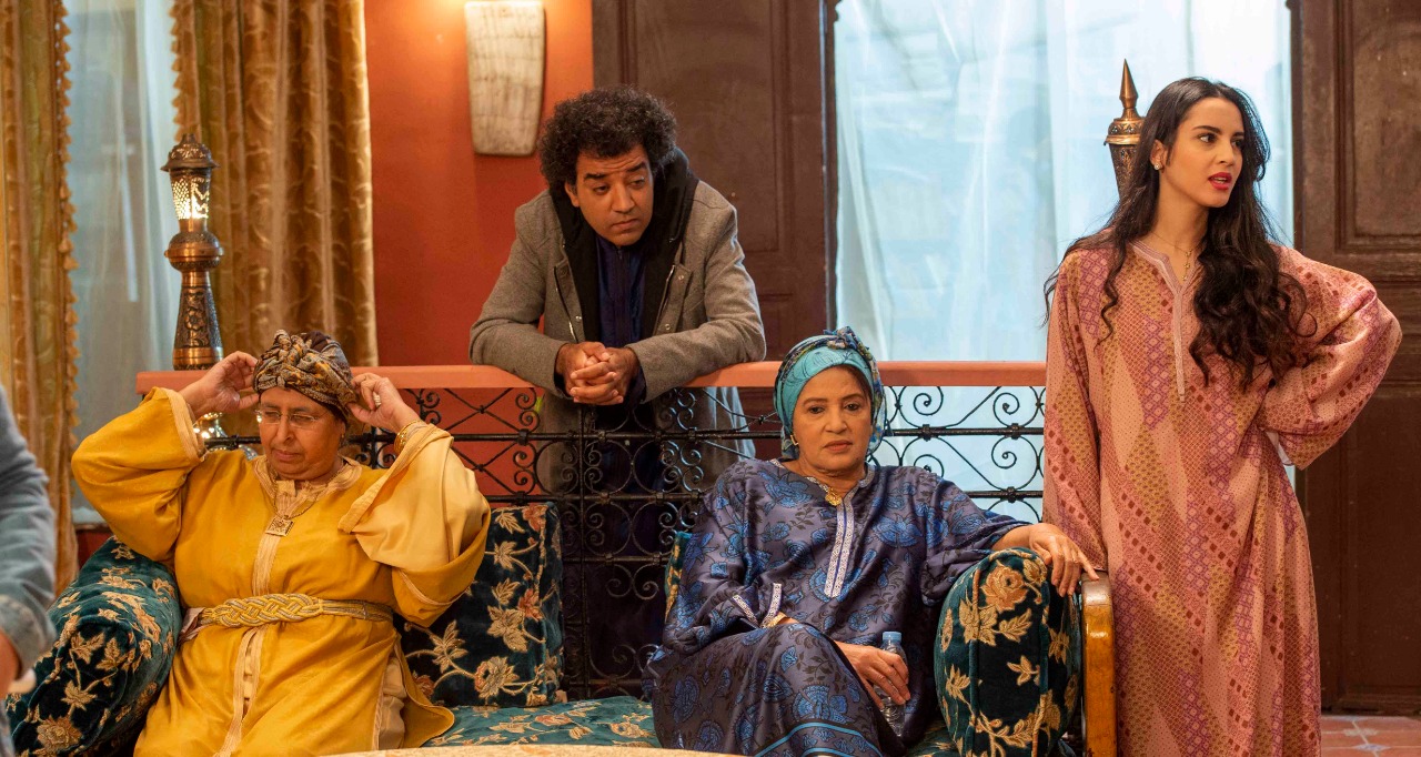 الفنانة نعيمة إلياس في مسلسل "كلها وطريقو" 