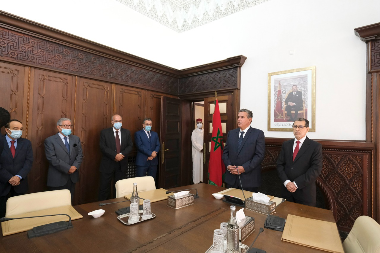 Passation de pouvoirs entre El Otmani et Akhannouch