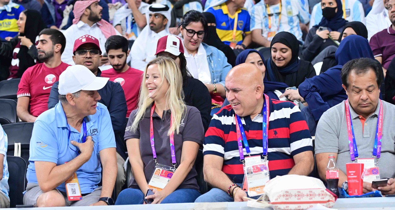 من حفل افتتاح كأس العالم 2022     تصوير/ رزقو عبد المجيد