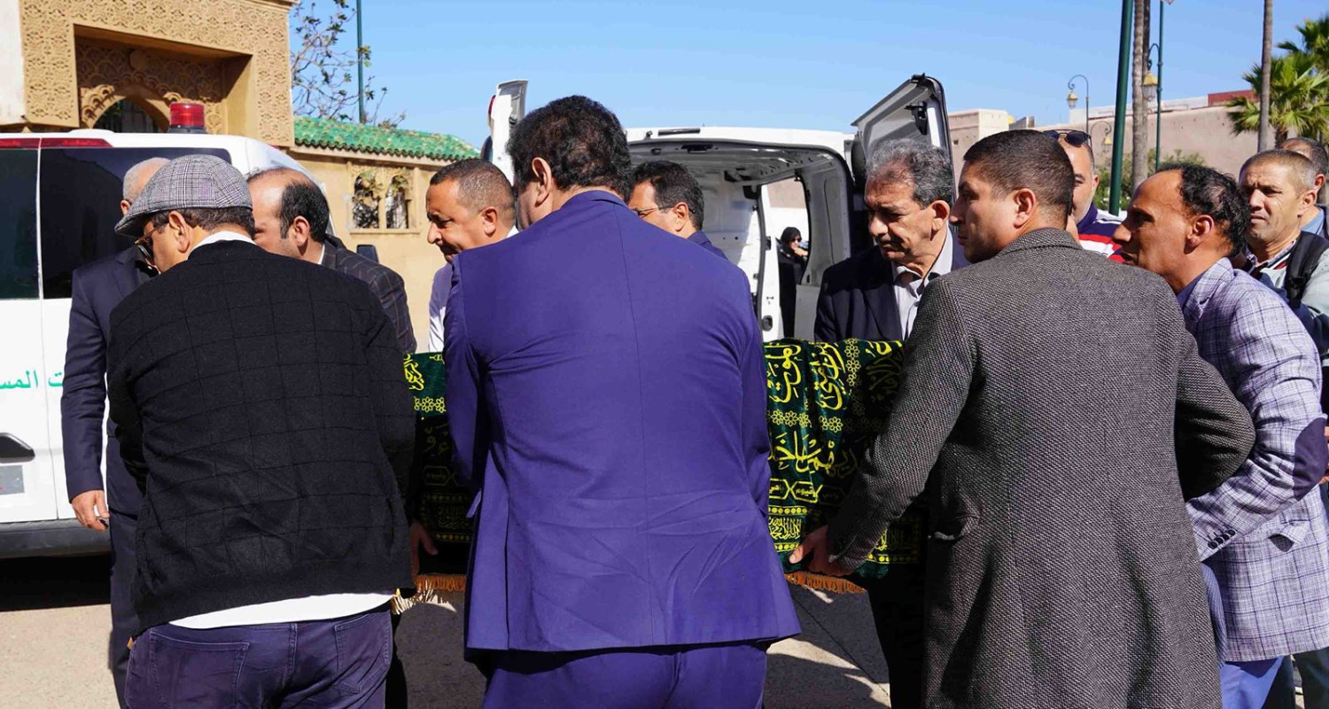 La dépouille d'Ahmed Hrezenni inhumée ce mercredi @Rizkou Abdelmajid