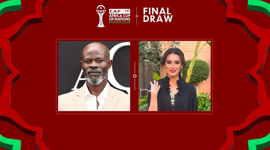 Djimon Hounsou and Nabila Kilani