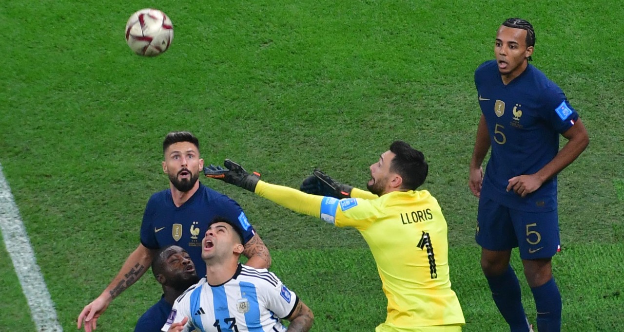 من مباراة نهائي كأس العالم 2022   تصوير/ رزقو عبد المجيد