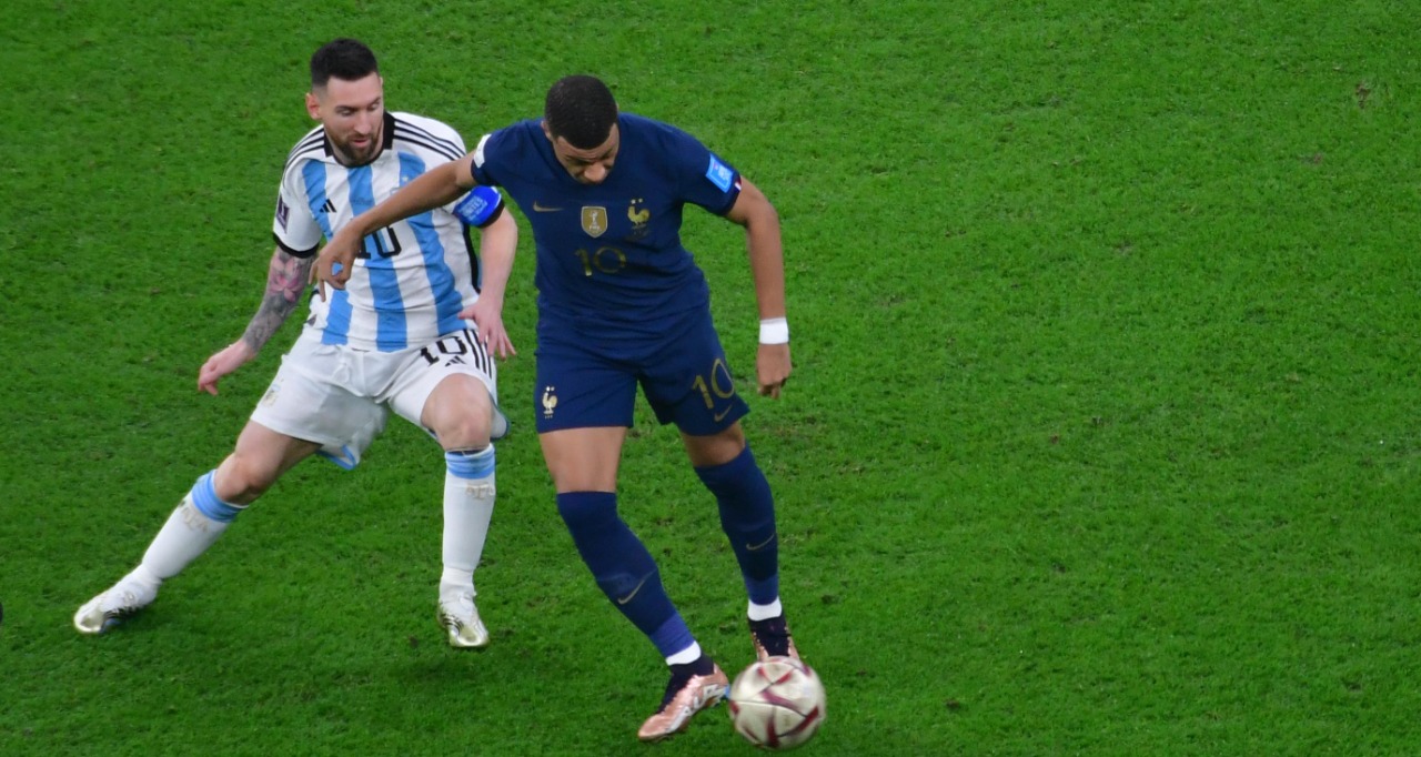من مباراة نهائي كأس العالم 2022   تصوير/ رزقو عبد المجيد