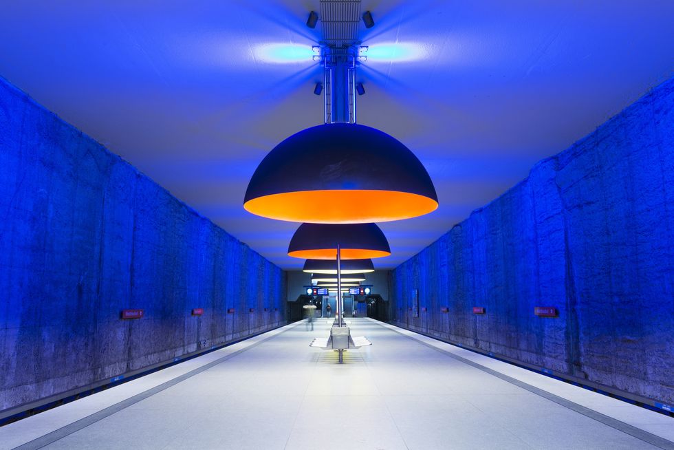 Station de métro Westfriedhof, Munich 