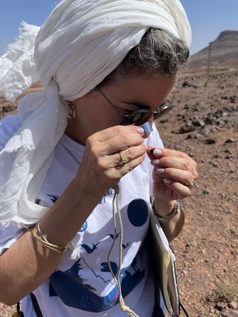 نيزك عثر عليه في منطة "أيت ساون"