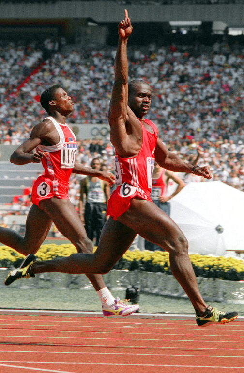 Jamaican-born Canadian Ben Johnson