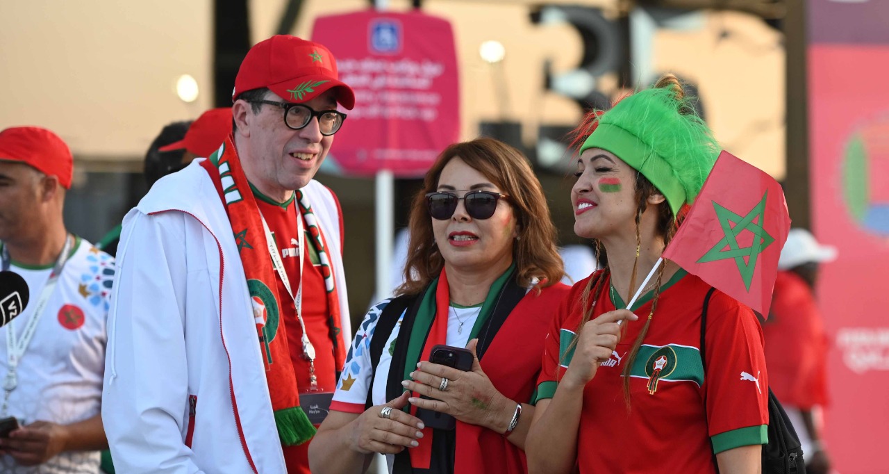 من أنصار المنتخب الوطني المغربي    تصوير/ رزقو عبد المجيد