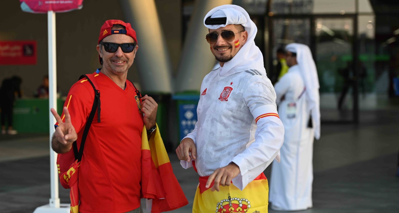 من أنصار المنتخب الوطني المغربي    تصوير/ رزقو عبد المجيد