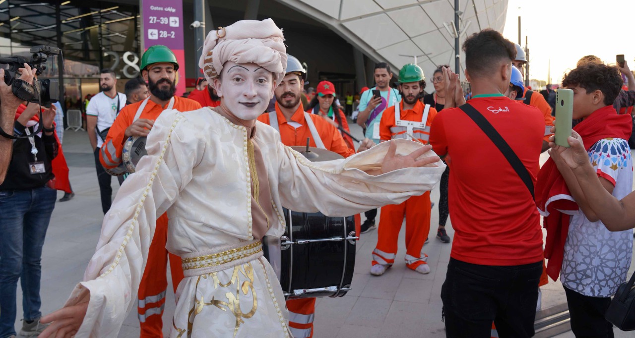 من أنصار المنتخب الوطني المغربي    تصوير/ رزقو عبد المجيد