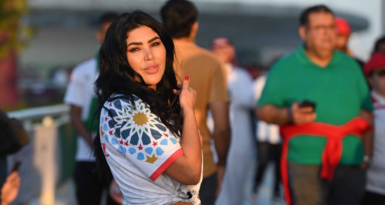 من أنصار المنتخب الوطني المغربي    تصوير/ رزقو عبد المجيد