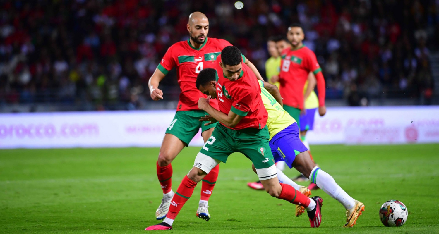 من مباراة المغرب والبرازيل    تصوير/ رزقو عبد المجيد