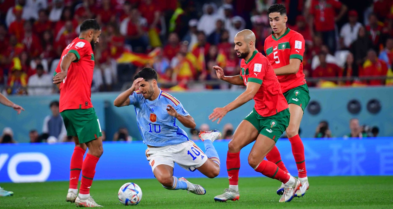 من مباراة المغرب وإسبانيا    تصوير/ رزقو عبد المجيد 