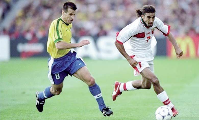 المغرب والبرازيل في مونديال 1998