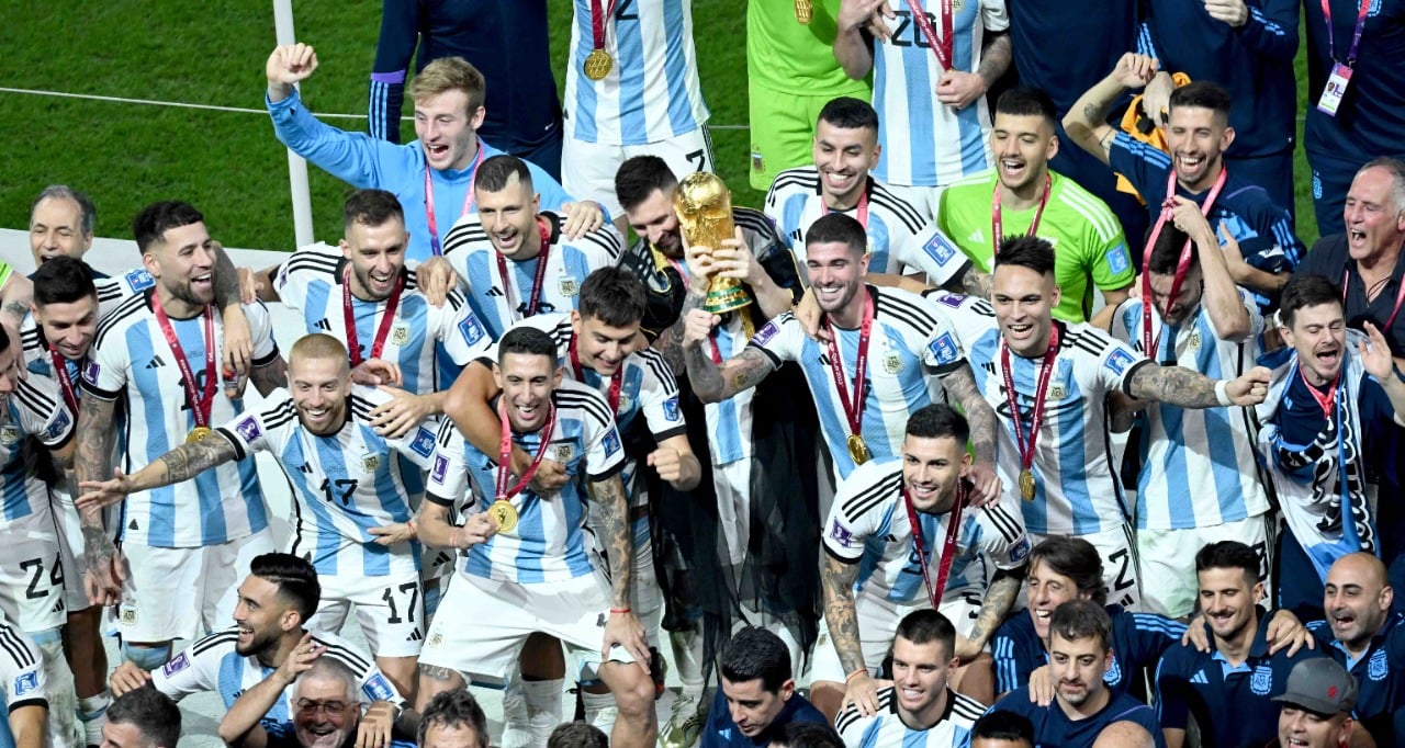 من حفل تتويج منتخب الأرجنتين بطلا للعالم    تصوير/ رزقو عبد المجيد